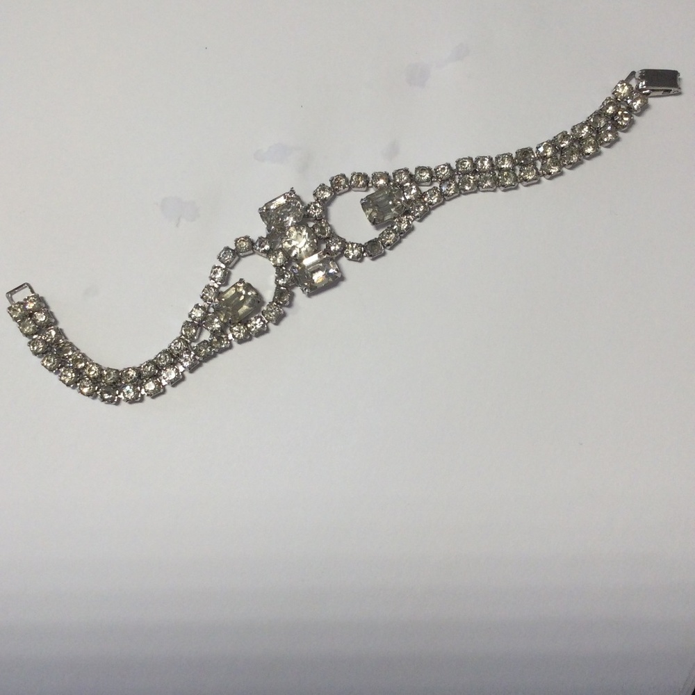 Vintage Rhinestone Bracelet